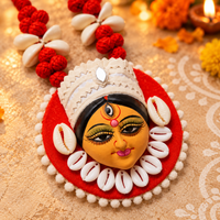 Durga pendant necklace