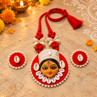 Durga pendant necklace