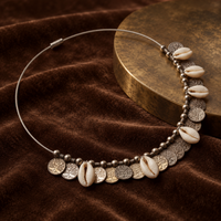 Sea Shell and Coin Necklace