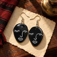 Nirbak Face Earrings