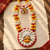 Agomoni (আগমনী) — Durga Cowrie Jewellery Set