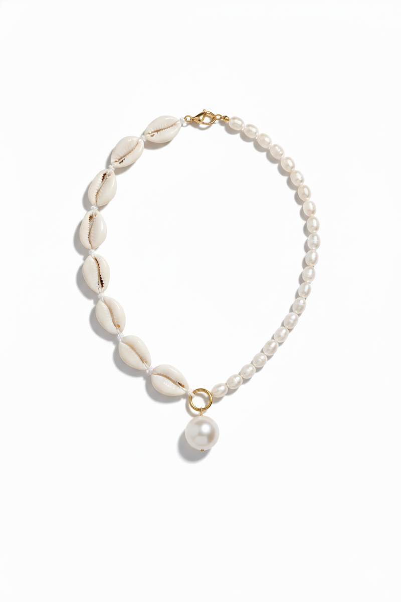 Pearl & Shell Fusion Necklace