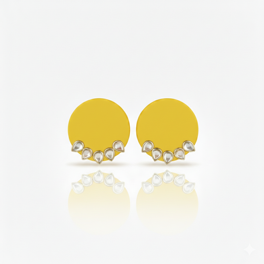 Kundan Beautiful Studs
