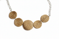 Jute Round Necklace