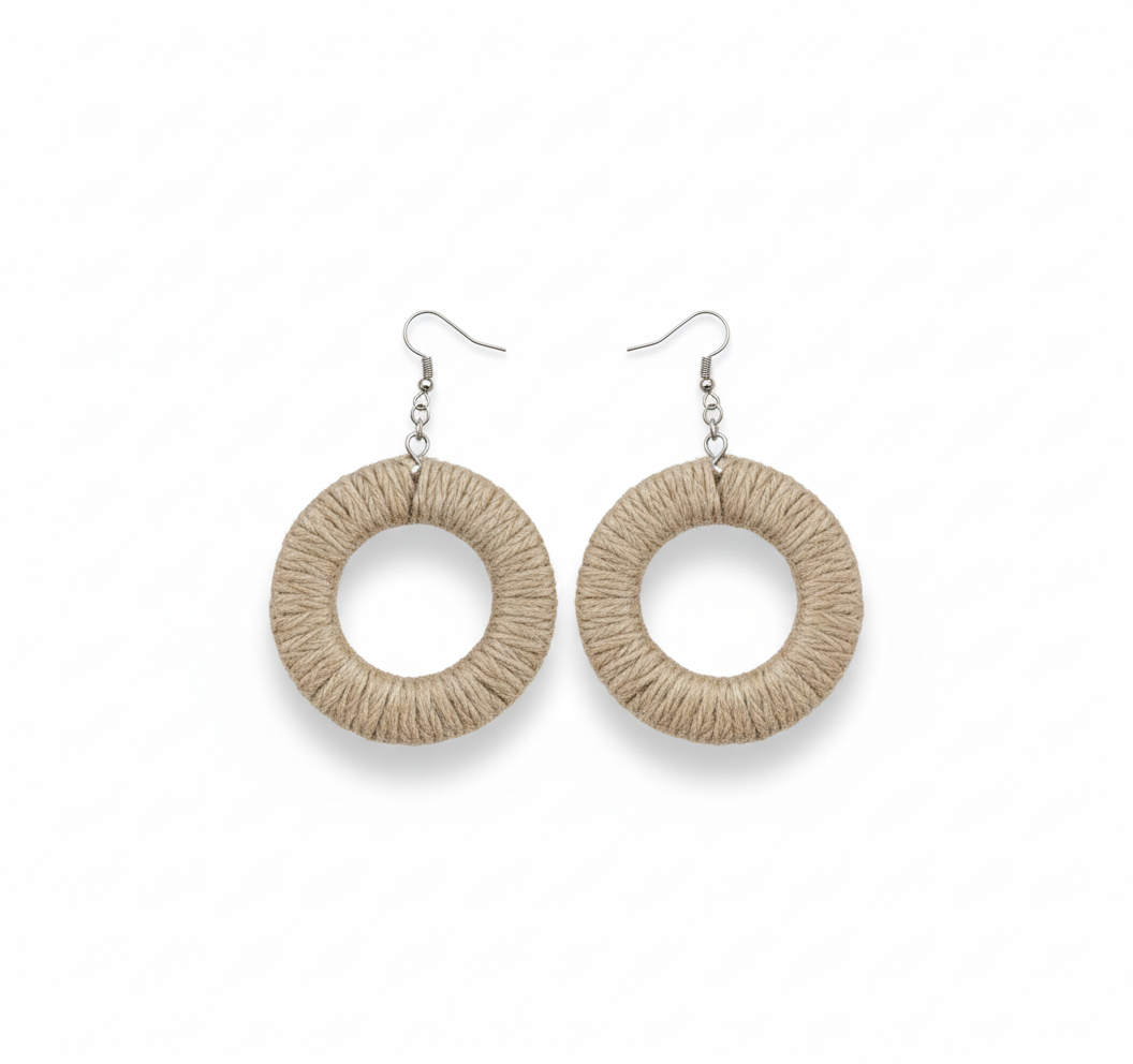 Jute Earrings