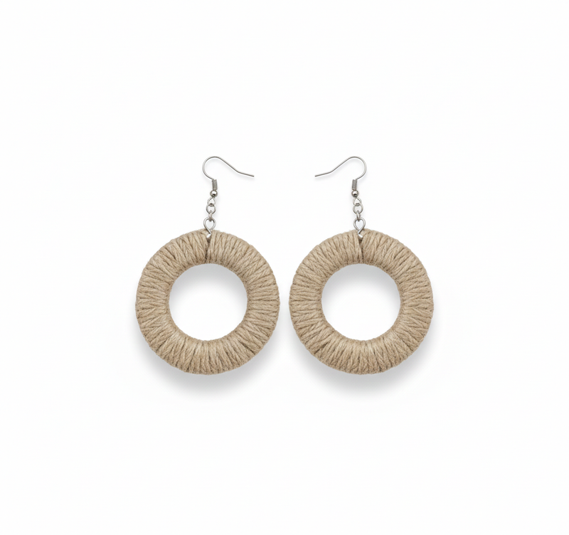 Jute Earrings