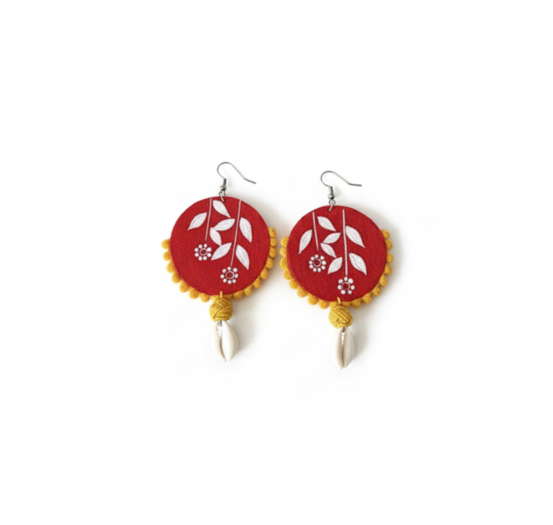 Hand-Painted Earrings