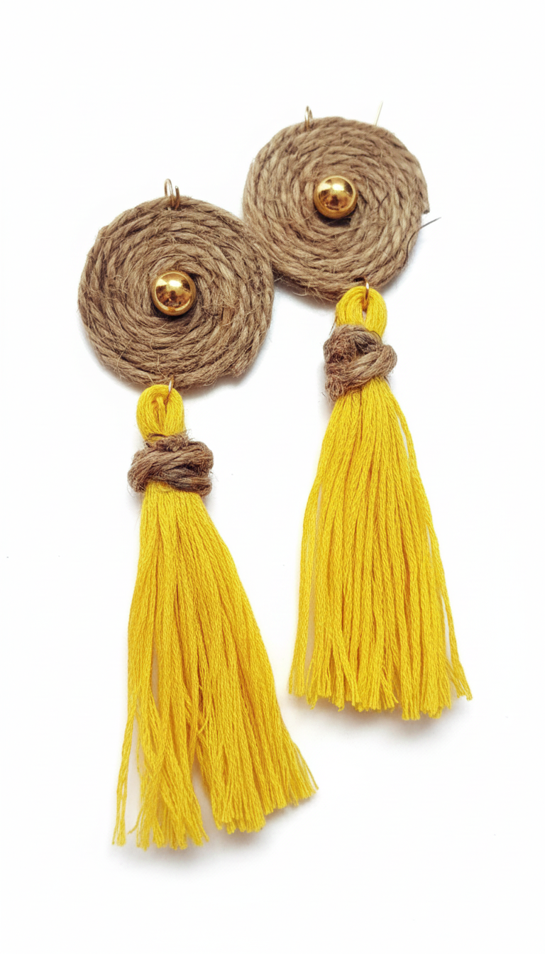 Sunny Jute earrings