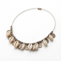 Ocean Shell Coin Necklace