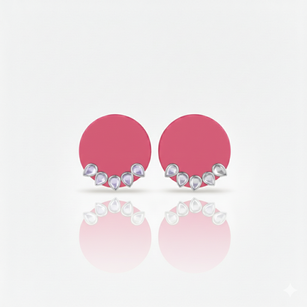 Kundan Beautiful Studs
