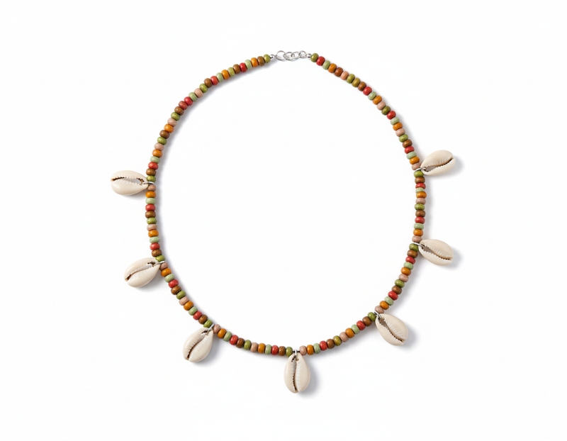 Rangoli Shell Necklace