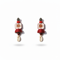 Hand-painted Jewellery Set
