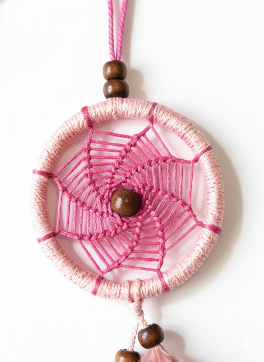 Handcrafted Crochet little Dreamcatcher