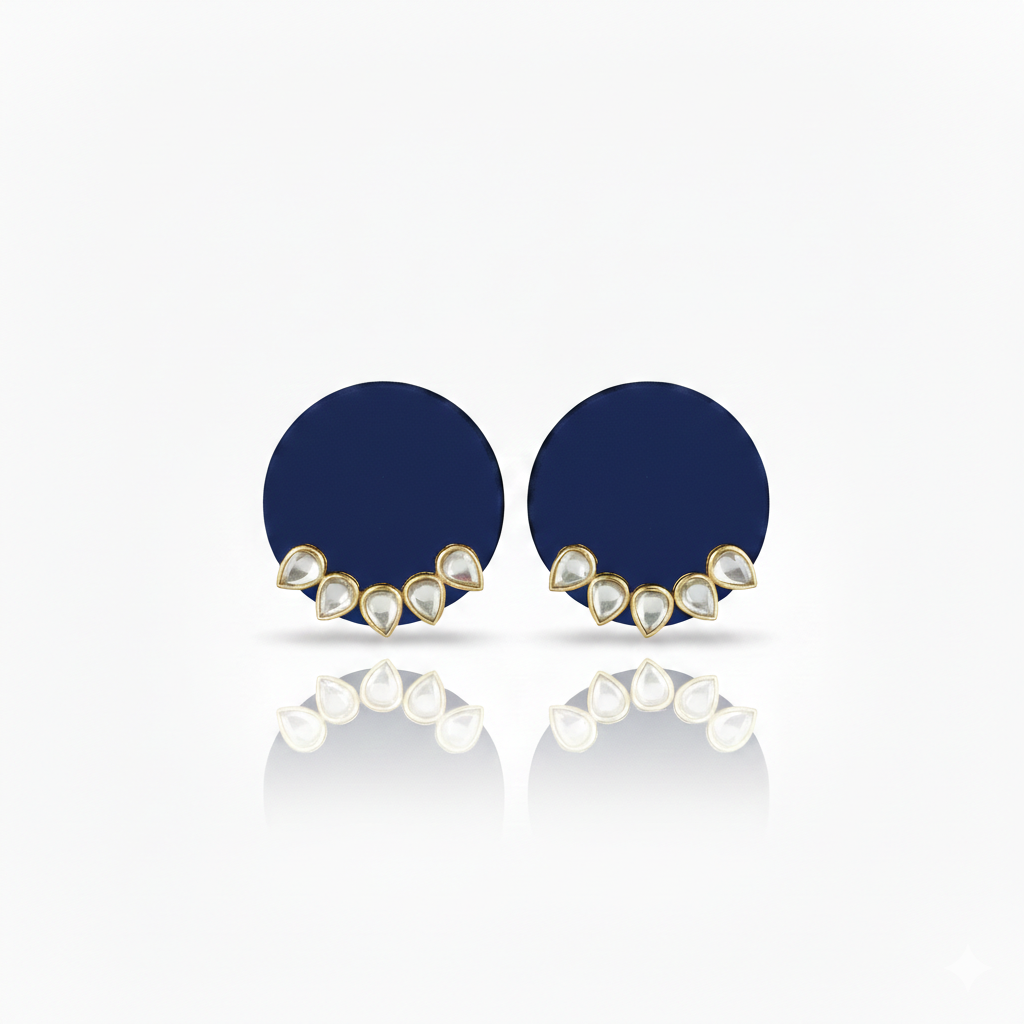 Kundan Beautiful Studs