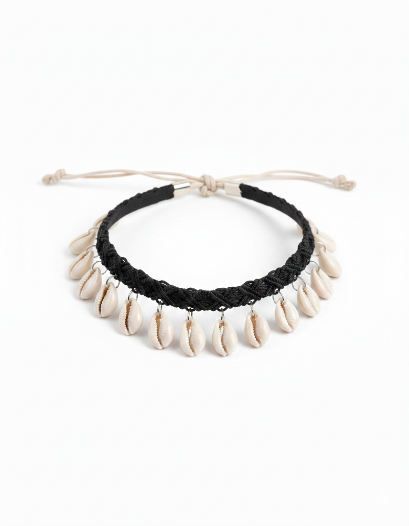 Shadow Tide Macramé Choker