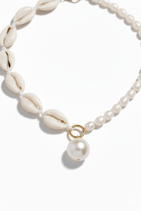 Pearl & Shell Fusion Necklace