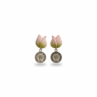Green Leaf Clay Jewelry Set