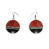 Traditional Bengali Fabric Art Jewellery Set
