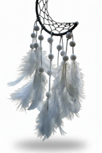 Half moon dreamcatcher (6 inch diameter)