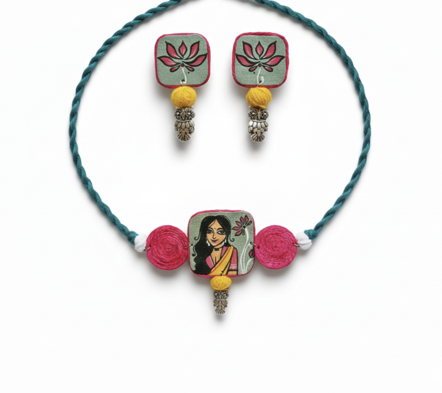The Lotus Jewellery Set